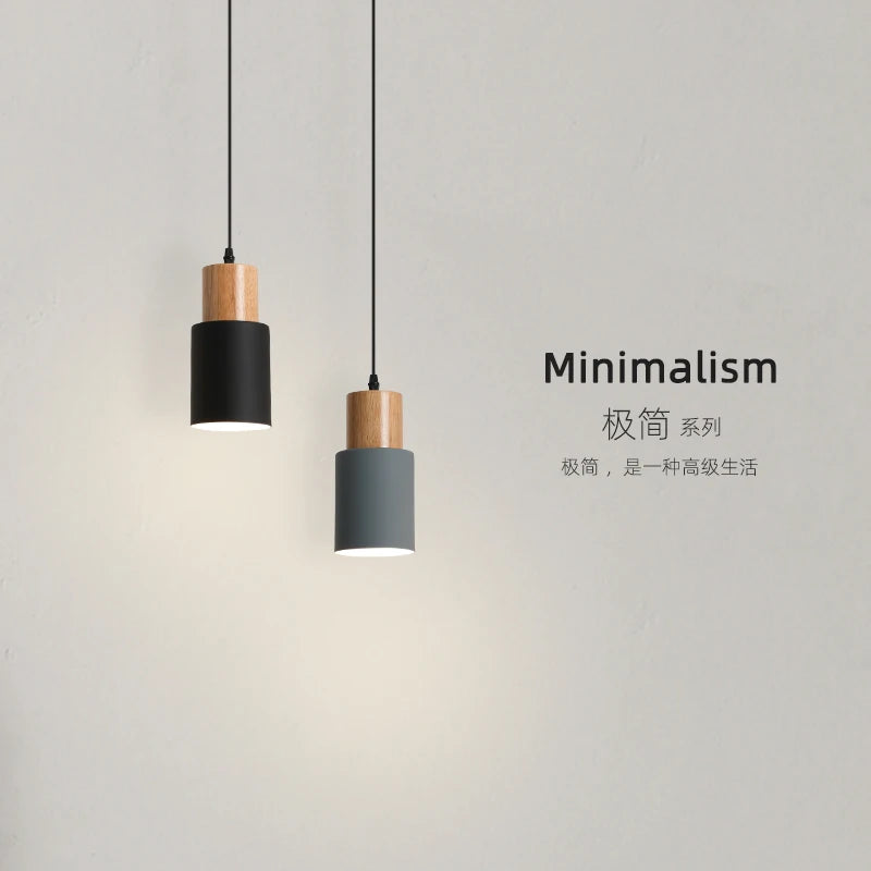 Minimalist Bedside Pendant Light