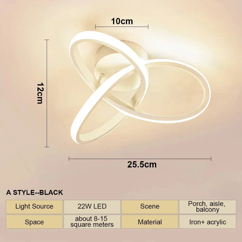 Minimalist LED Aisle Ceiling Light