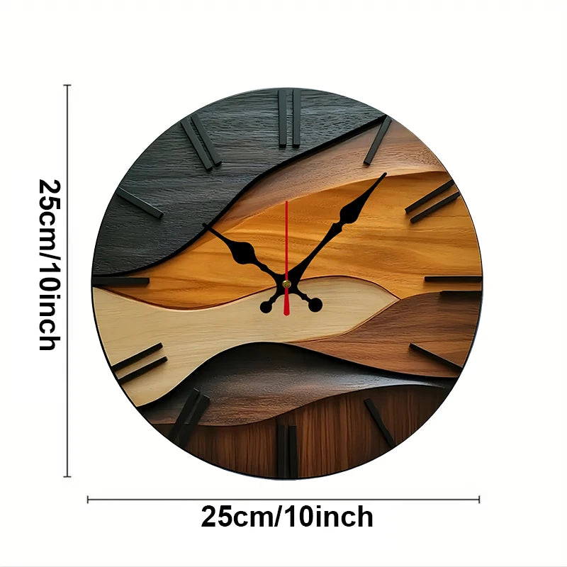 Nordic Wooden Wall Clock