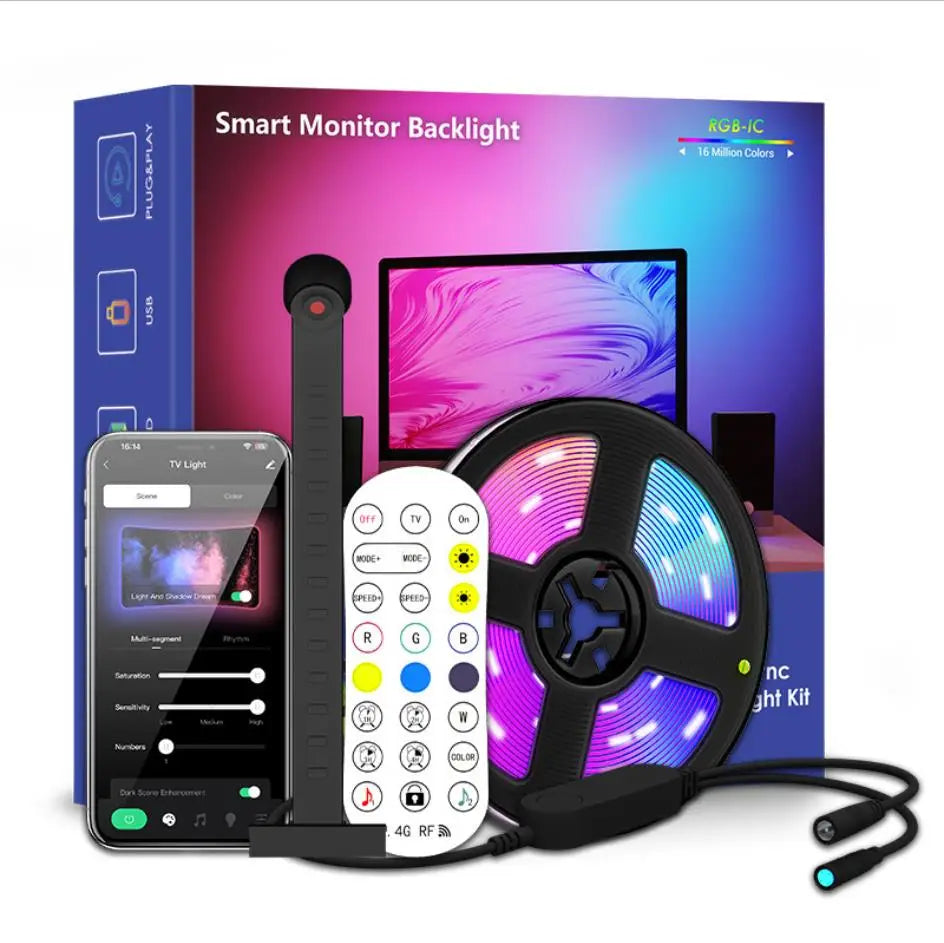 RGBIC TV Camera Sync Backlight