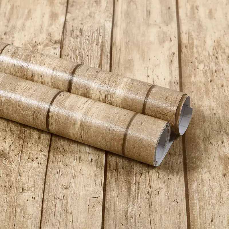 Wood Grain Self Adhesive Wallpaper