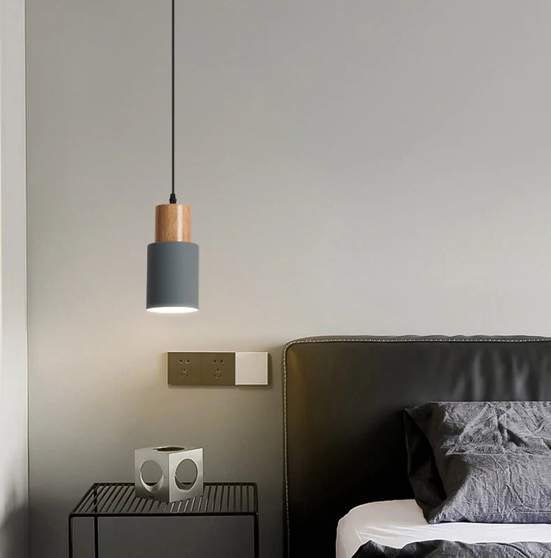 Minimalist Bedside Pendant Light