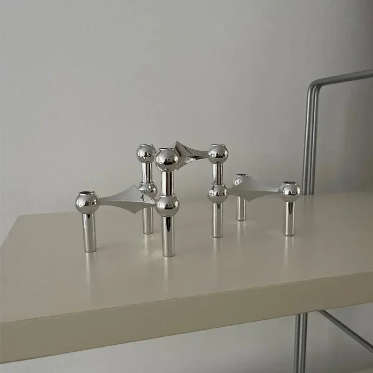 Modular Metal Candle Holder