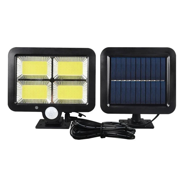 Solar Split Panel Security Wall Light