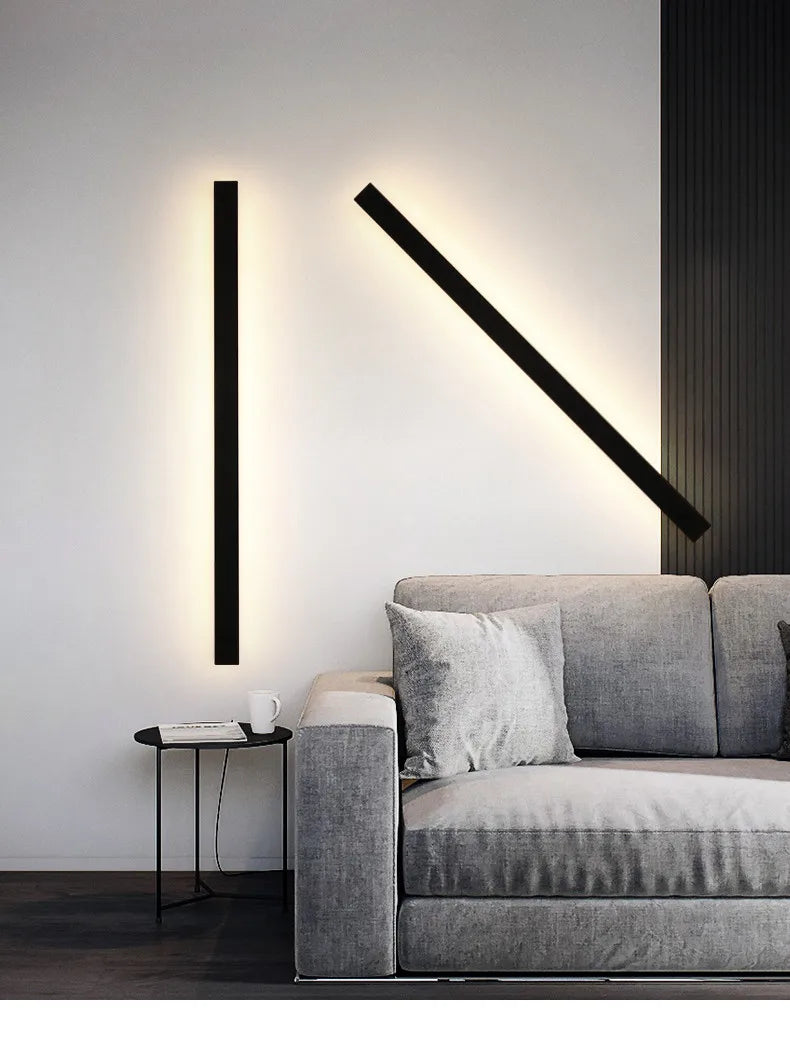 Linear LED Outdoor Wall Light