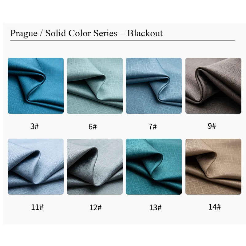 Modern Thermal Insulated Noise Reducing 100% Blackout Curtains