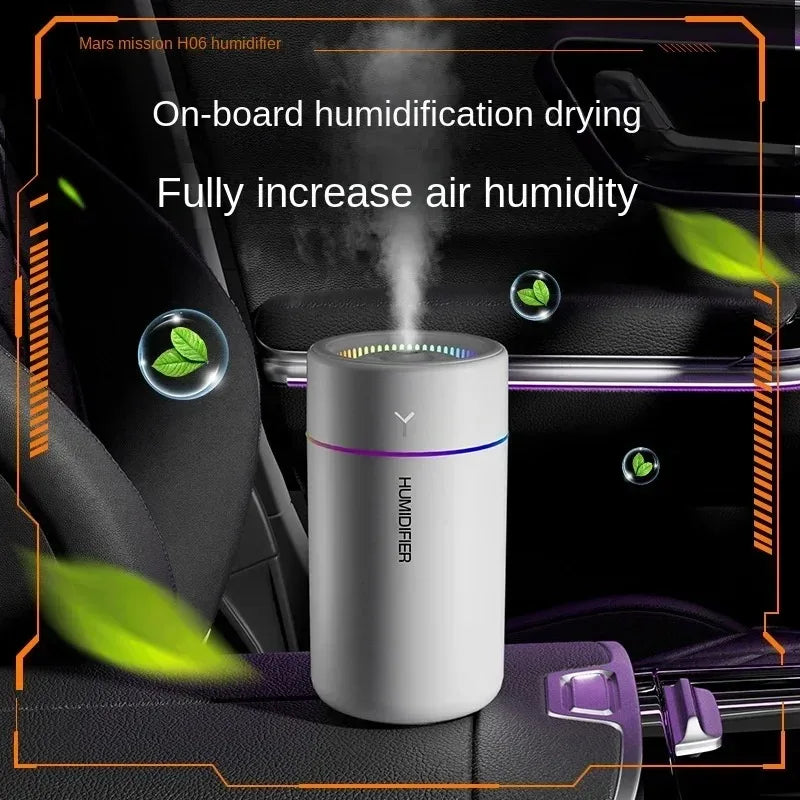 280ML Air Humidifier Large Fog Volume Colorful Atmosphere Light Silent