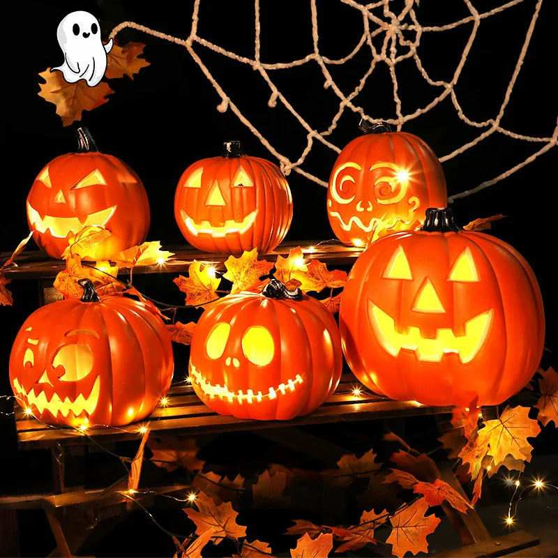 Vintage Jack O Lantern Pumpkin Light