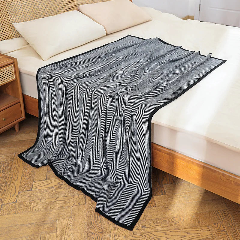 Nordic Knit Nap Blanket