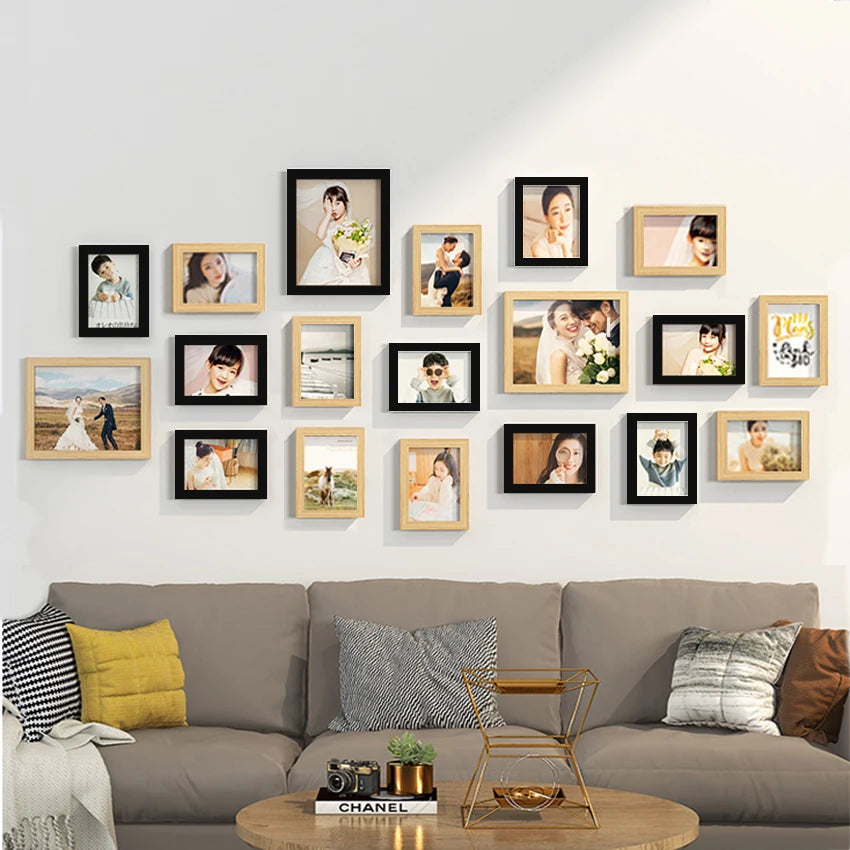 Wooden Photo Frame Set