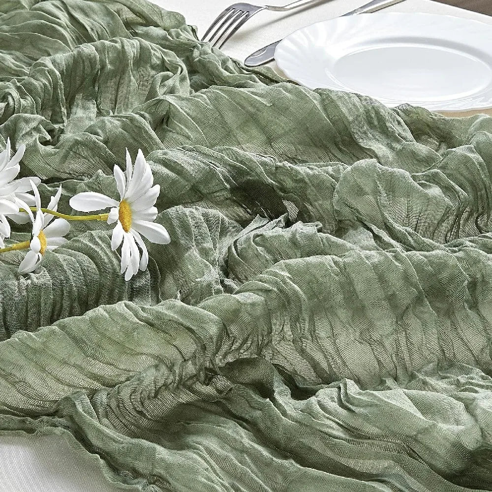 Cheesecloth Table Runners Set of 10