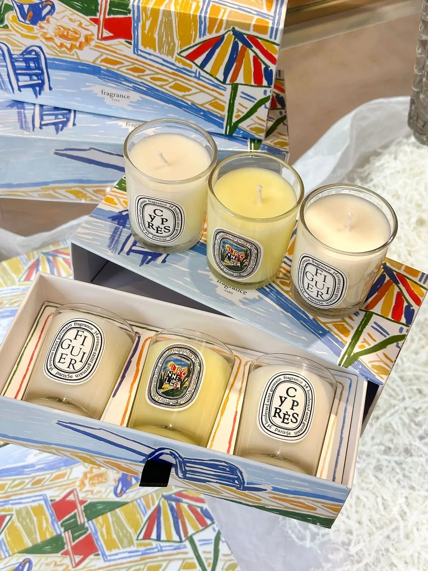 Aromatherapy Candle Natural Plant Scented Candles French Fragrance