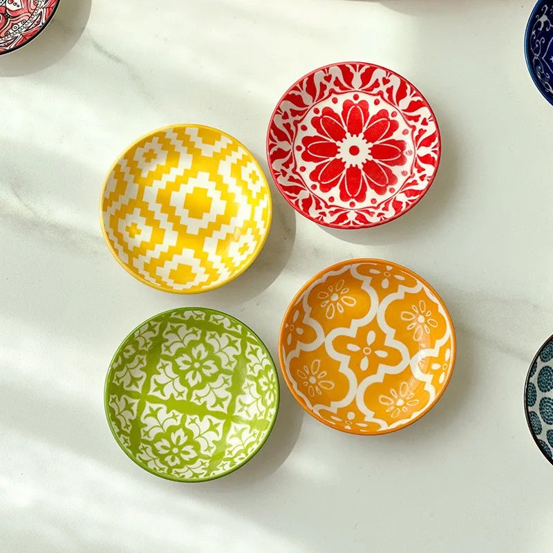 Boho Ceramic Trinket Dish Set