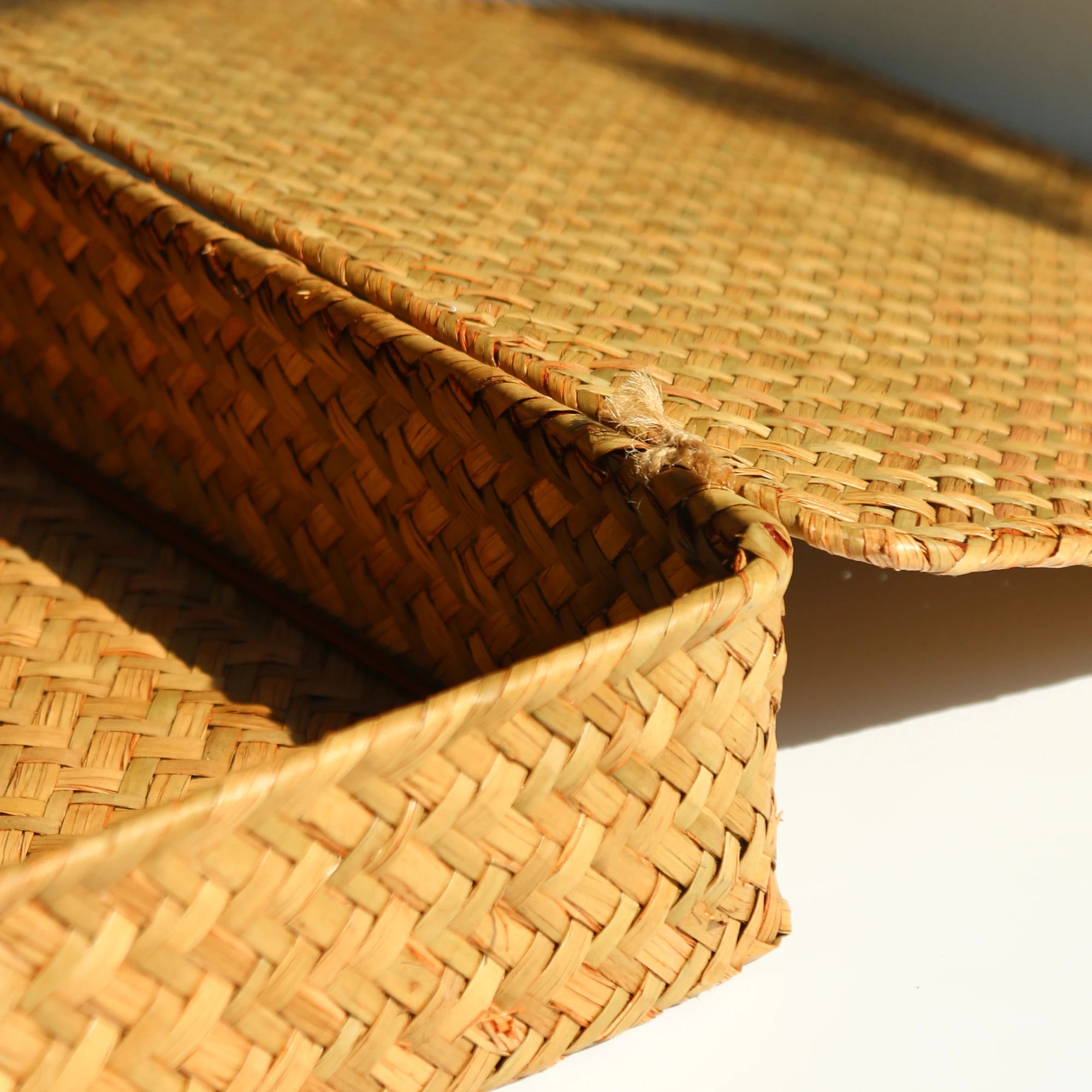 Seagrass Lidded Baskets Set of 2