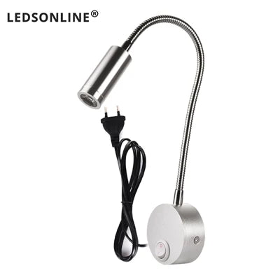 Bedside Working Study Reading Lamp Wall lamp sconces 3W LED Book Lamp