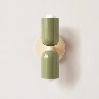 Nordic Wall Lamp LED Simple Macaron wall light Home Indoor Lights Bedroom Bedside Study Living Room Decoration Lighting Fixtures