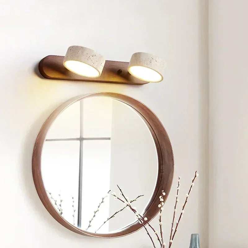 Travertine Spot Wall Light
