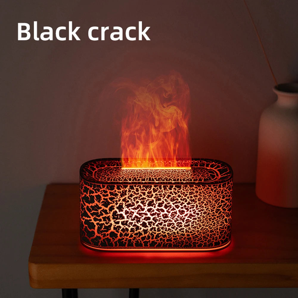 Aromatherapy Diffuser with Flame Effect, Essential Oil Diffuser