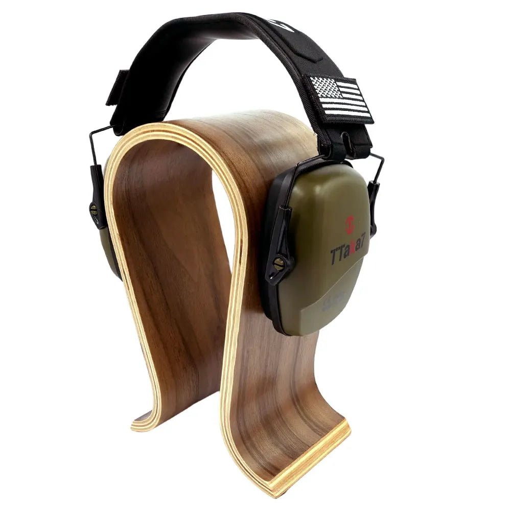 Walnut Headphone Stand