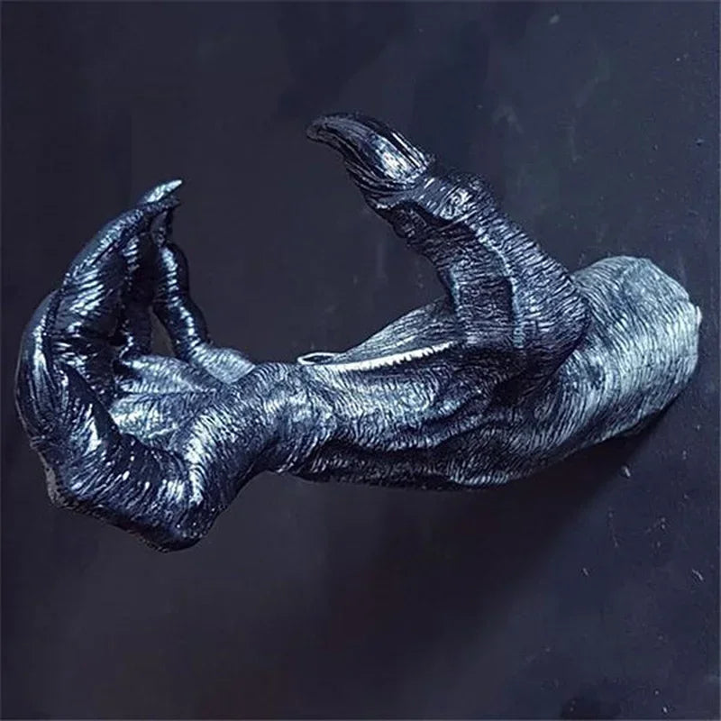 Gothic Hand Wall Key Holder