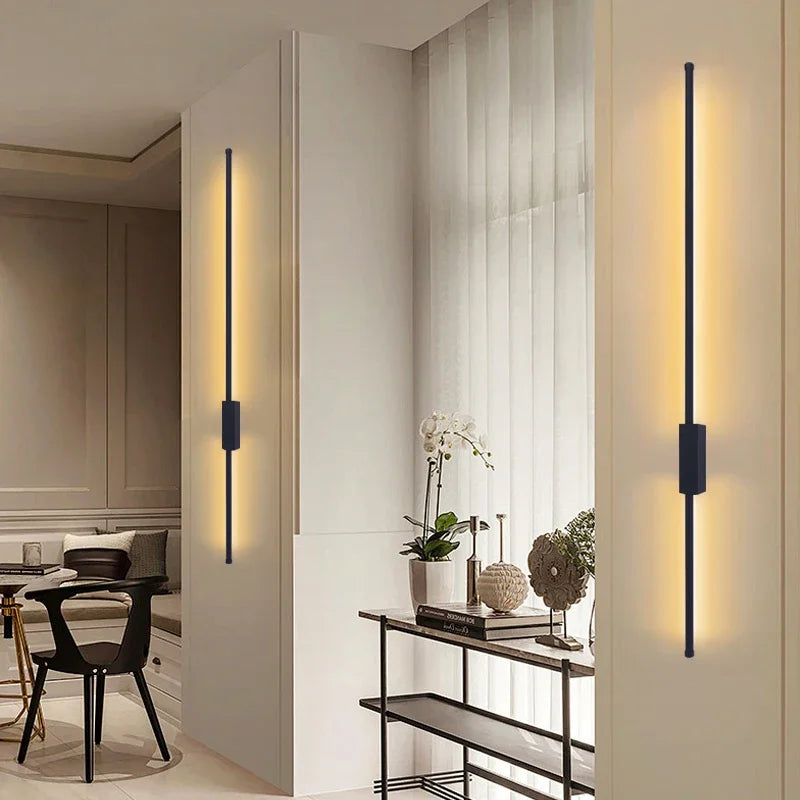 Nordic Long Indoor LED Wall Light