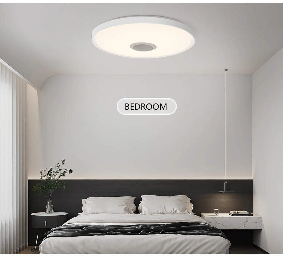 LED Smart Ceiling Lamps RGB APP Remote Control Dimming Modern