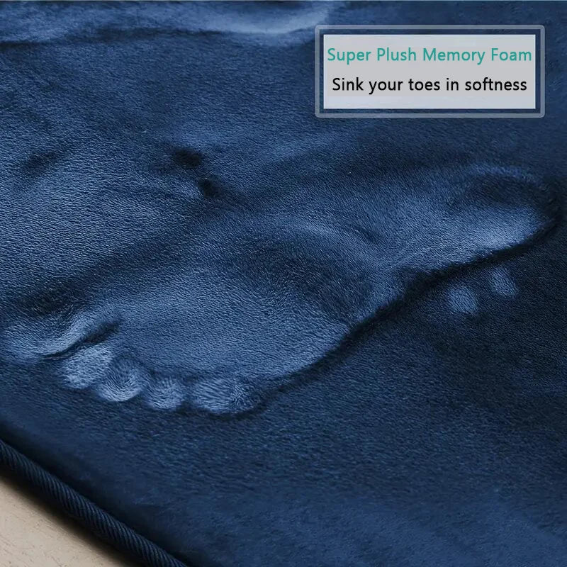 Three Piece Toilet, Bath Floor Mat, Shower Mat, Bath Absorbent Mat, Non