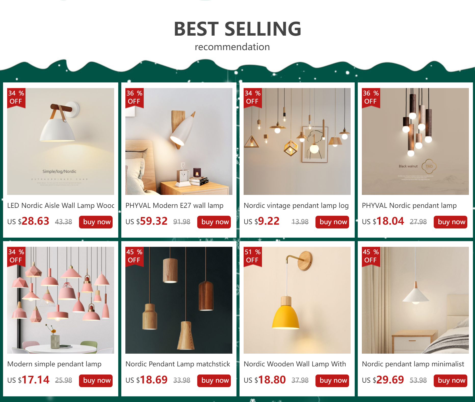 Wooden Nordic Wall Lamp With Switch Modern Wall Sconce