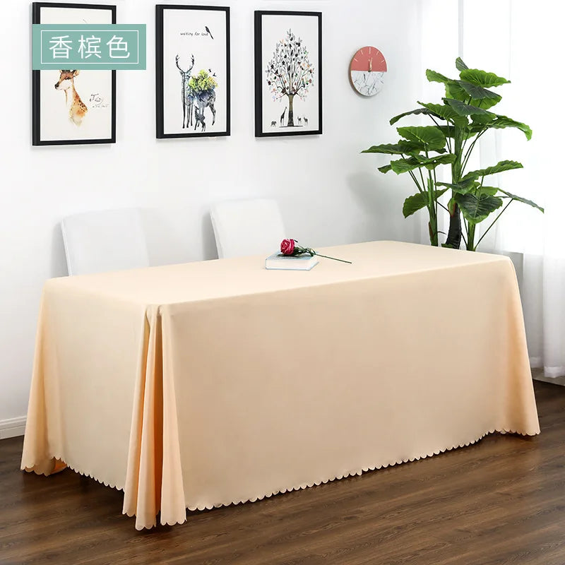 Banquet Table Cover Wedding Cloth Wonderful Colourful Square Rectangle