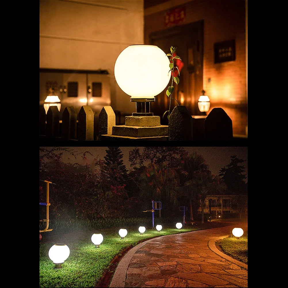 Solar Landscape Lighting Outdoor Fixtures Courtyard Garden Lawn Street