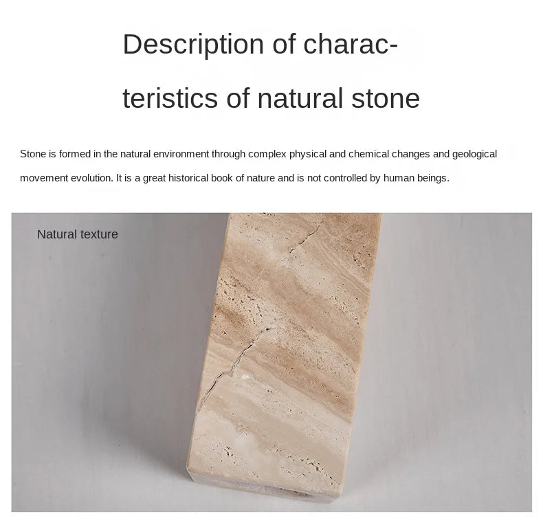 Stone Wood Round Surface Downlight