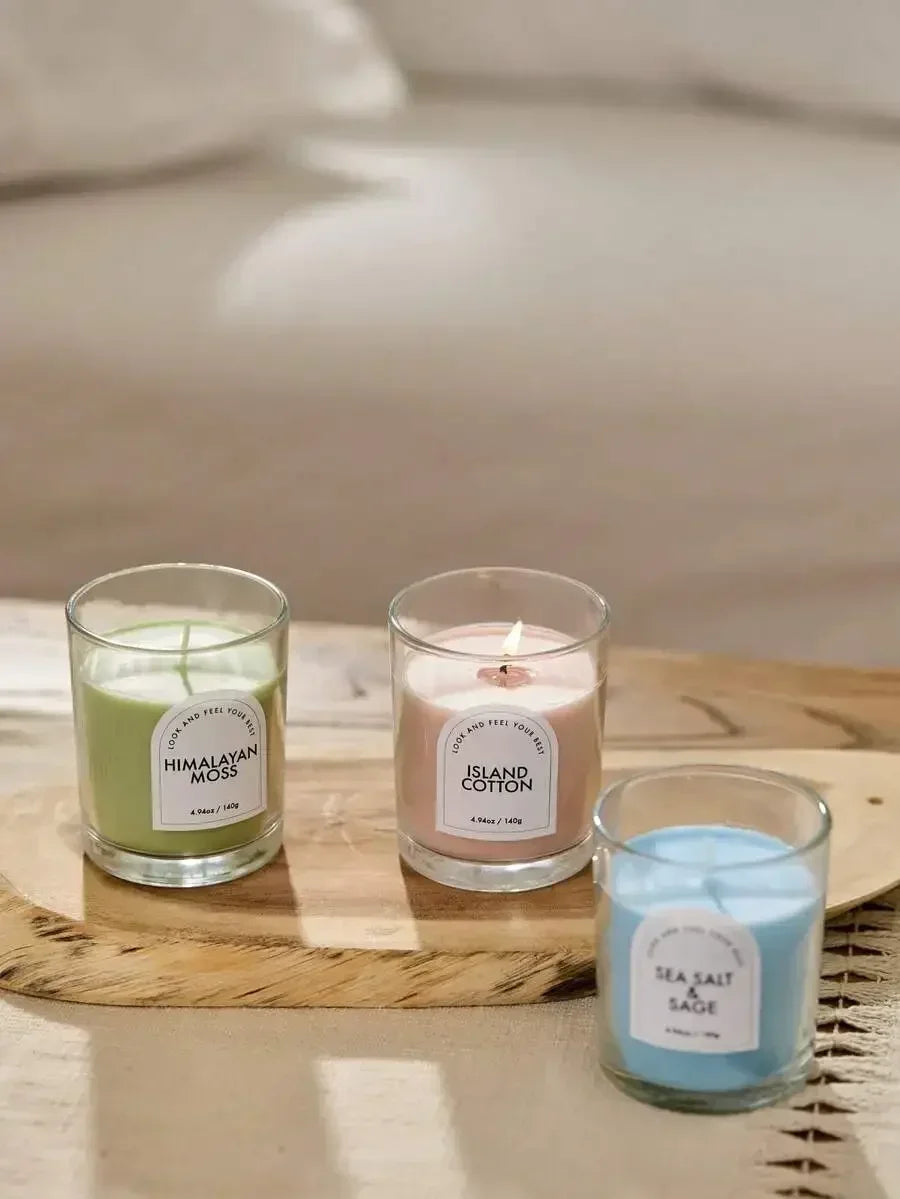 Long-Lasting Scented Aromatherapy Candles