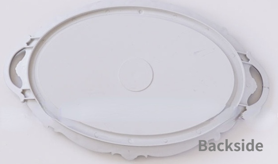 European Oval Decorative Tray