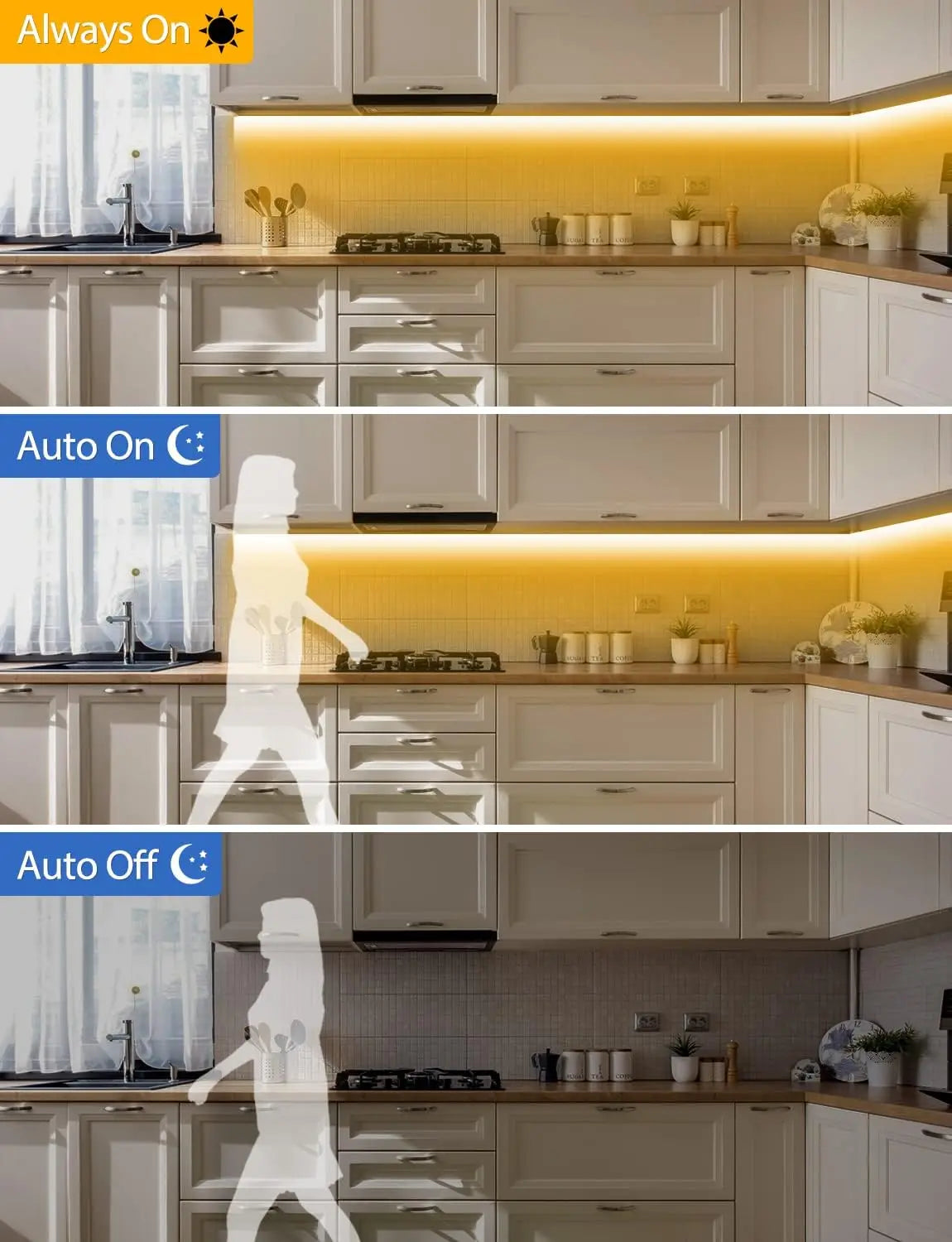 Motion Sensor Stair Lights With Chase Effect Under Bed Lights Under