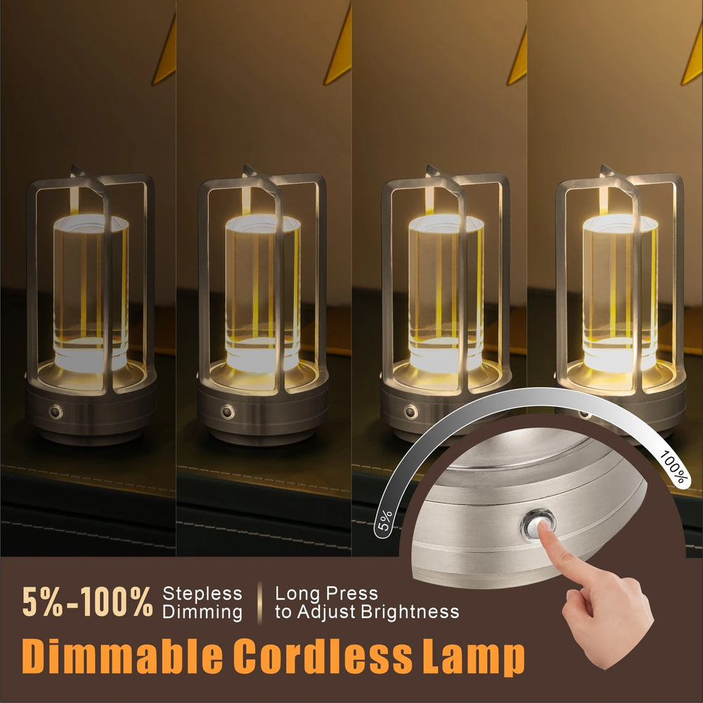 Cordless LED Atmosphere Table Lamp