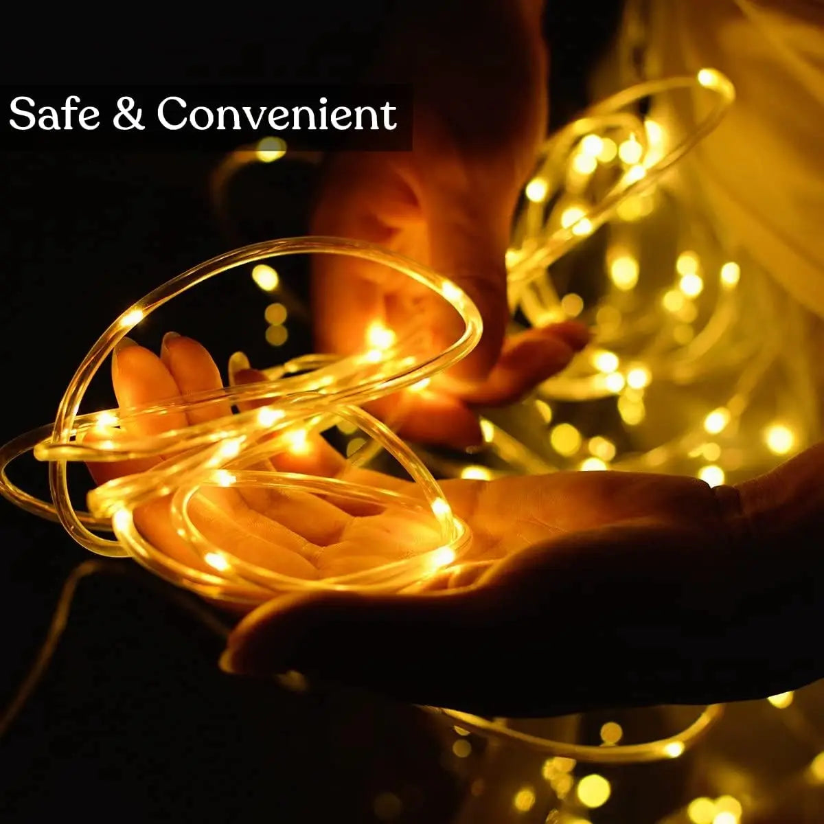 Solar Tube Rope Lights Outdoor