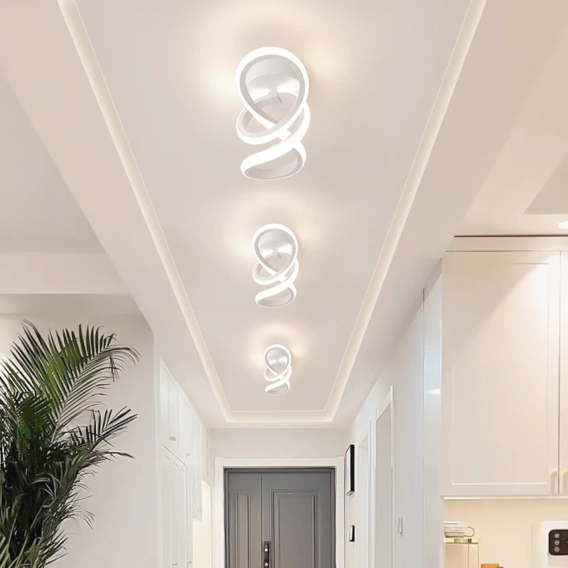 Slim Aisle LED Ceiling Chandelier