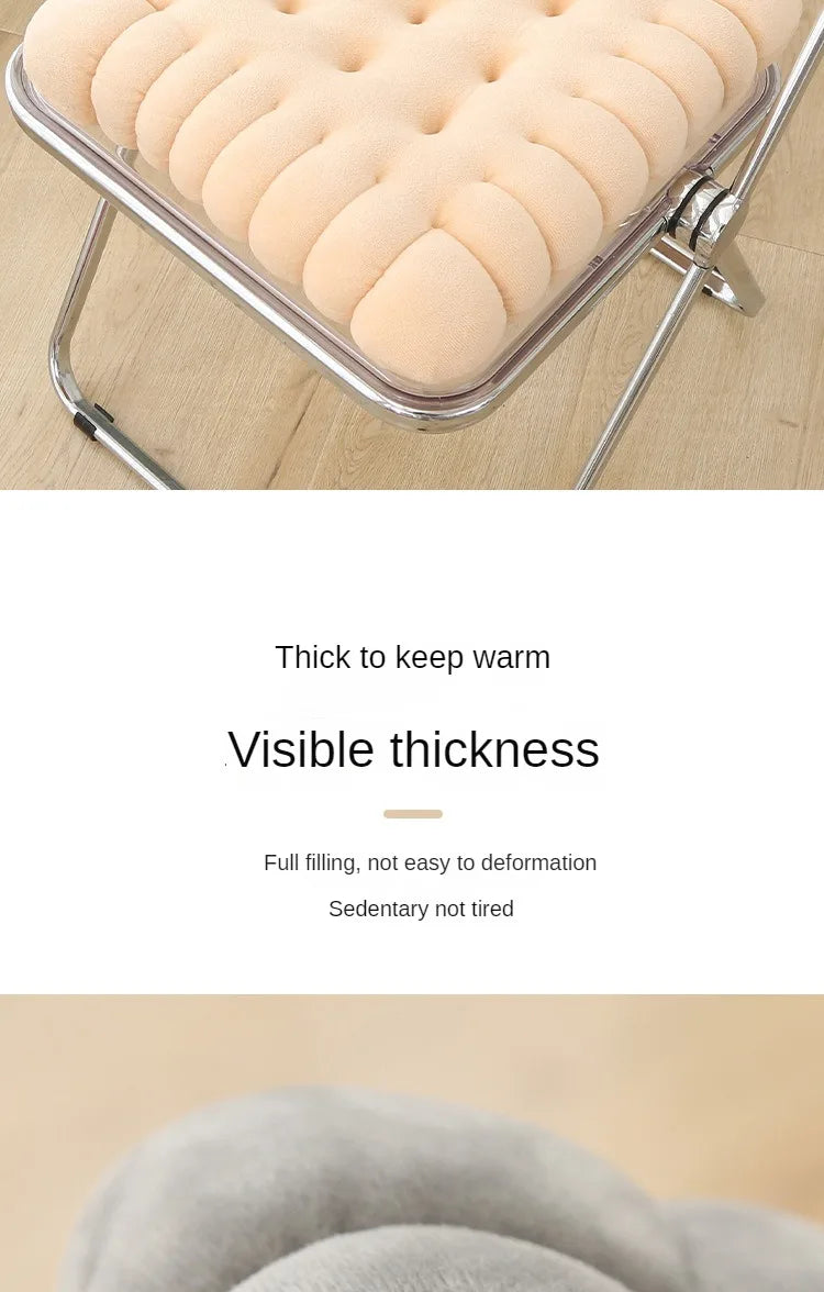 Thickened Biscuit Floor Seat Cushion
