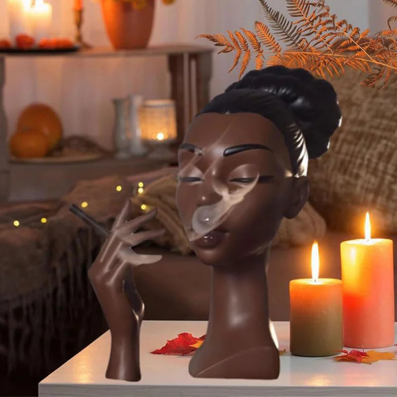 Resin Head Censer Incense Stick Holder