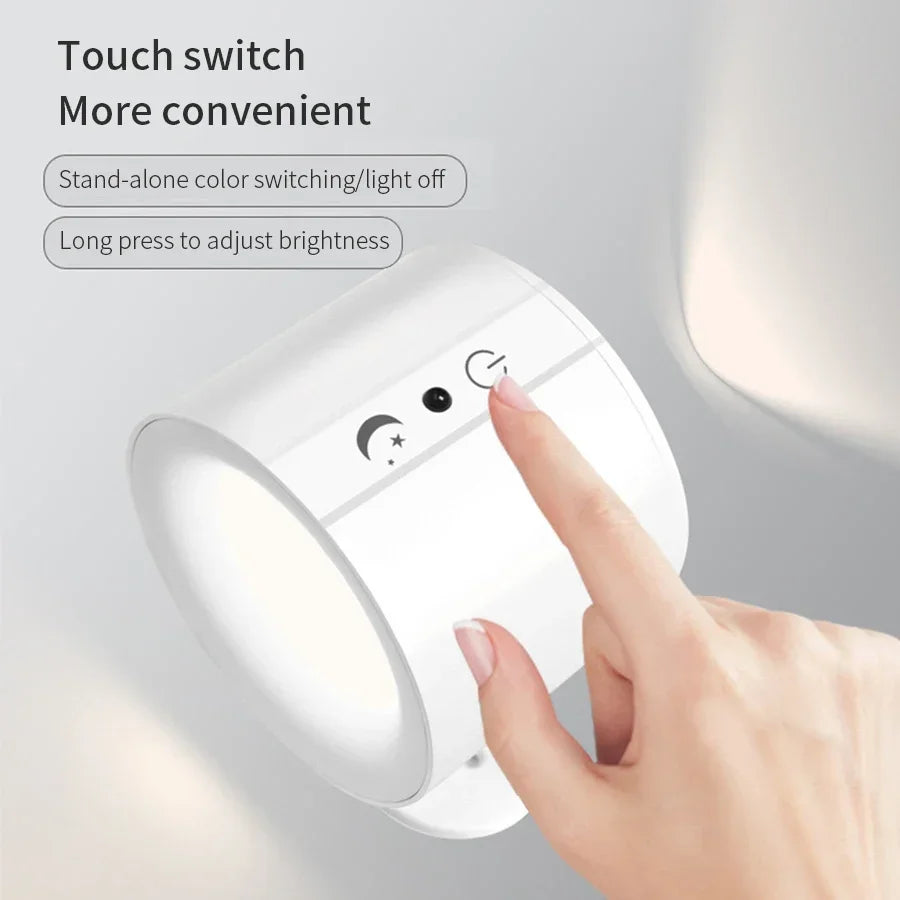 Mini Magnetic Dual Head Wall Light