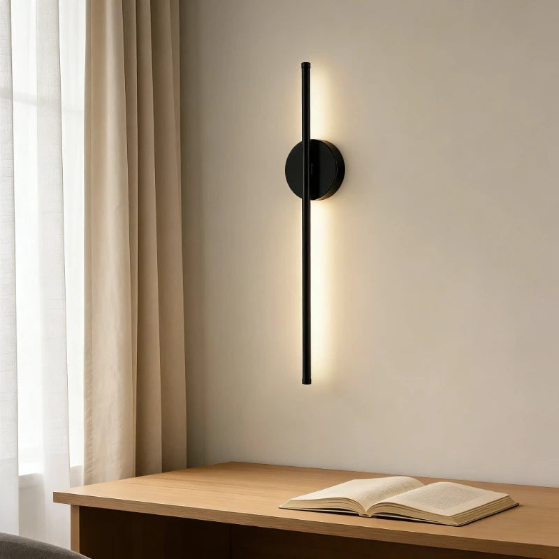 Wireless LED Wall Sconce USB Rechargeable Battery Operated Wall Light