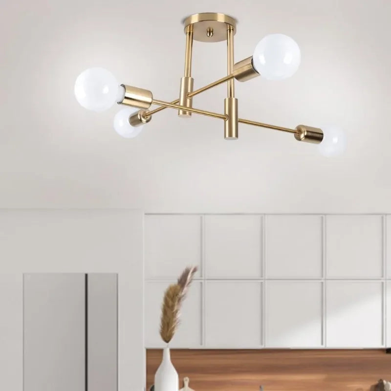 Nordic Branch Sputnik Ceiling Chandelier