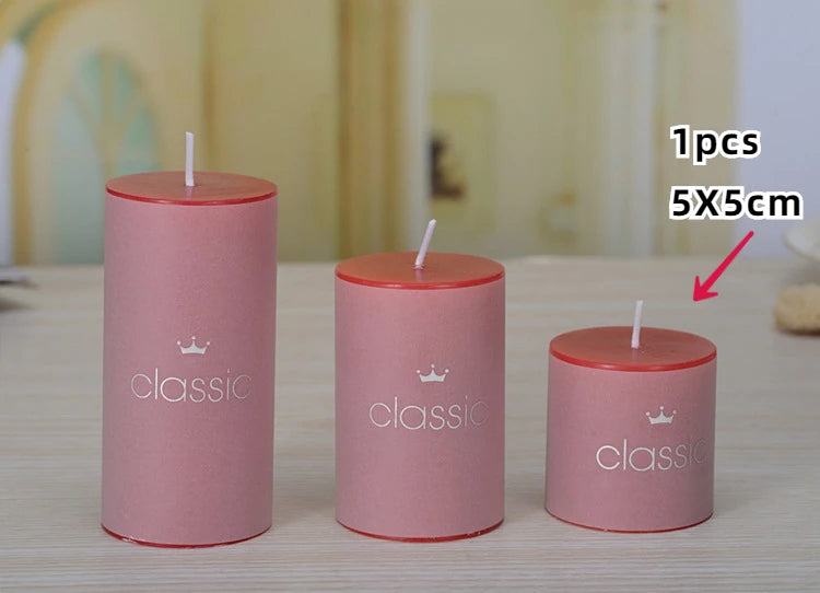 5cm Household Pillar Candles
