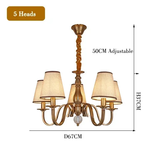 Classic Multi Arm LED Chandelier