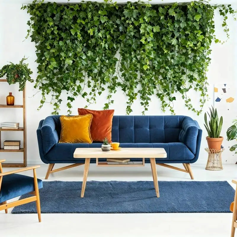 Total 19m/755inch Ivy Garland Living Room Wall Decoration Artificial