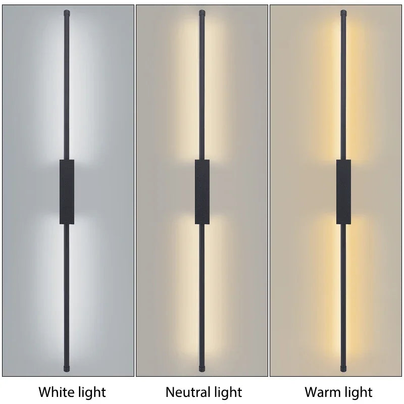 Nordic Long Indoor LED Wall Light