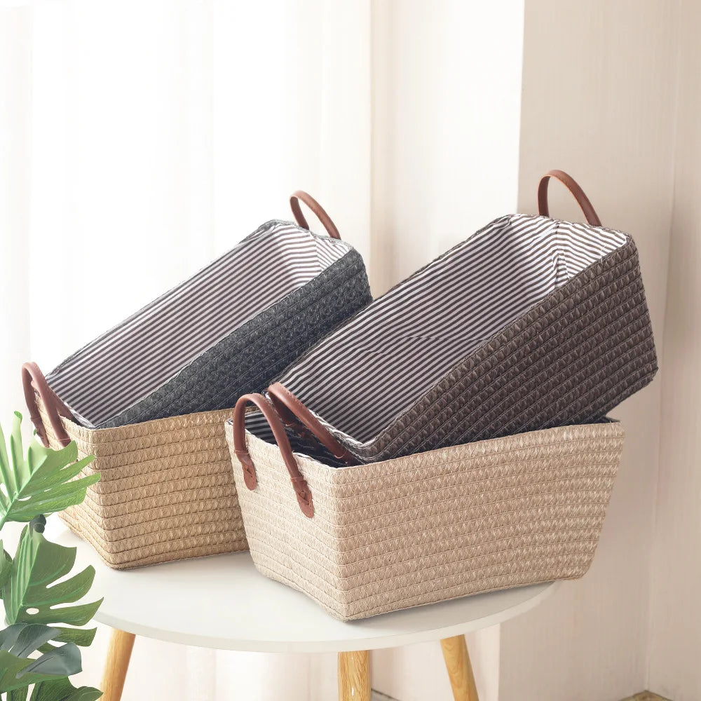 Foldable Woven Storage Basket