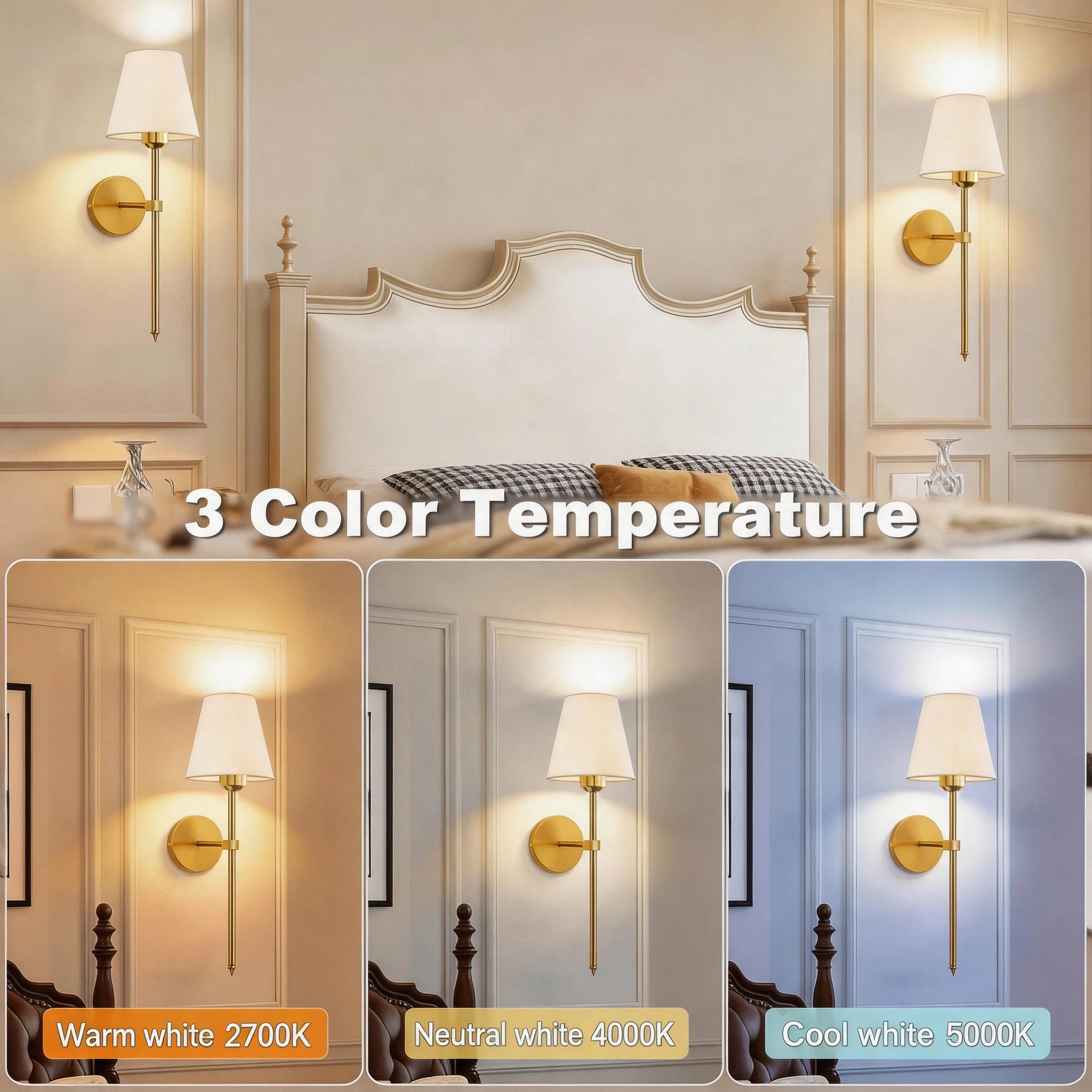 Wireless 10 Color Wall Lamp