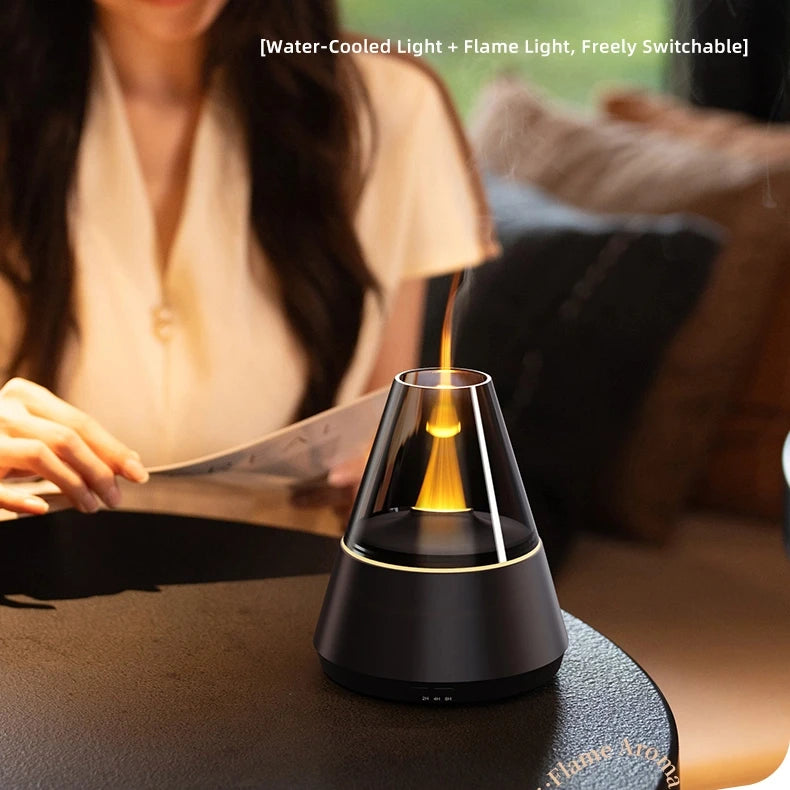 New Air Humidifier Home Colorful Lamp Usb Charge Essential Oil Spray
