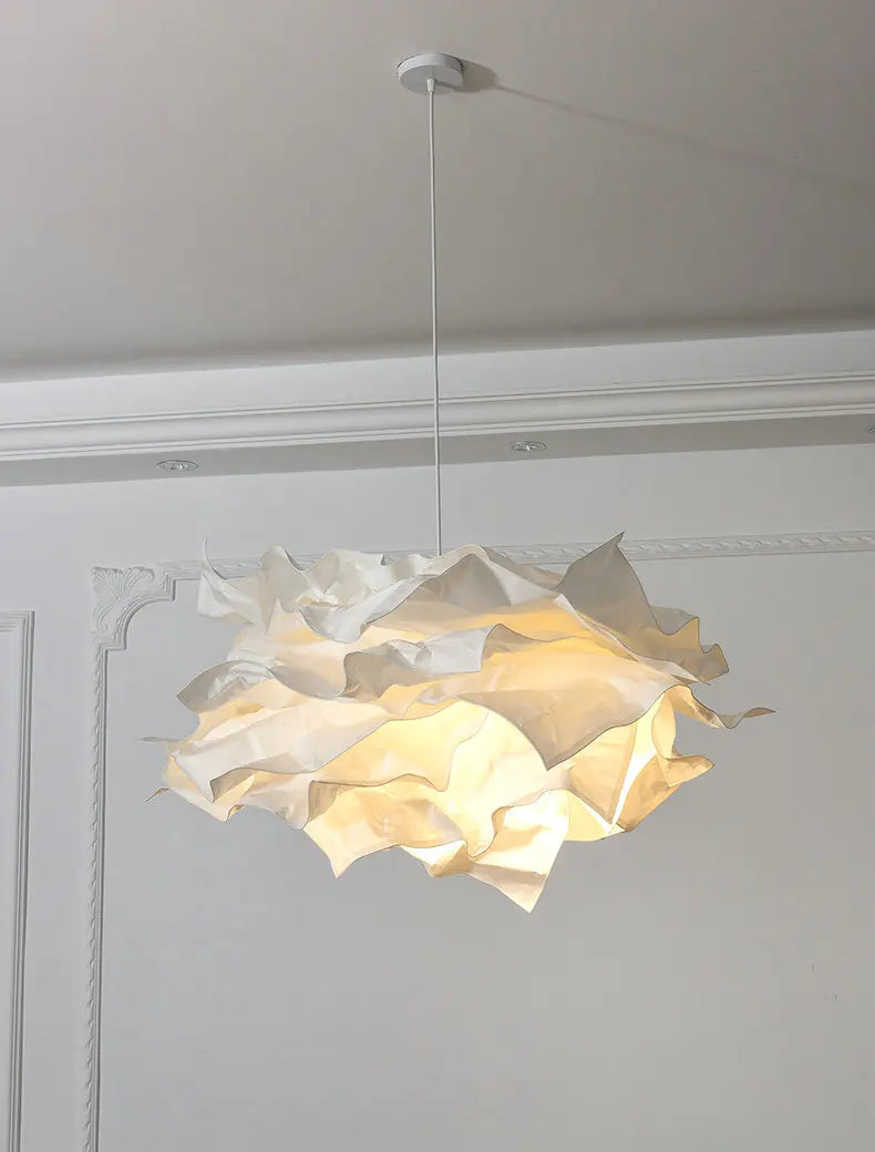 Minimalist Paper Pendant Chandelier